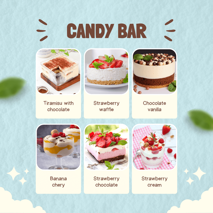 Descoperă magia candy bar-ului!