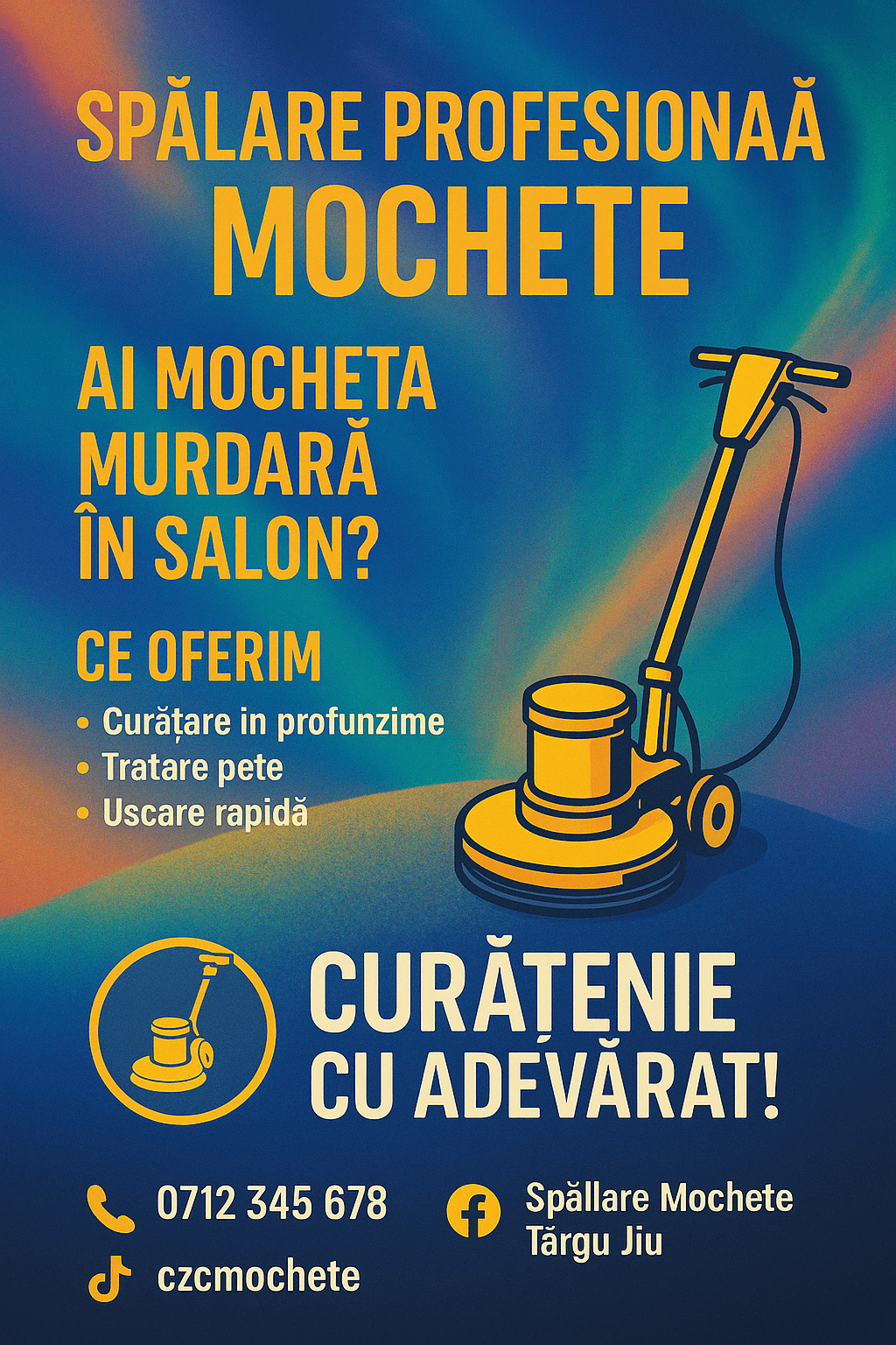 Spalare Mocheta