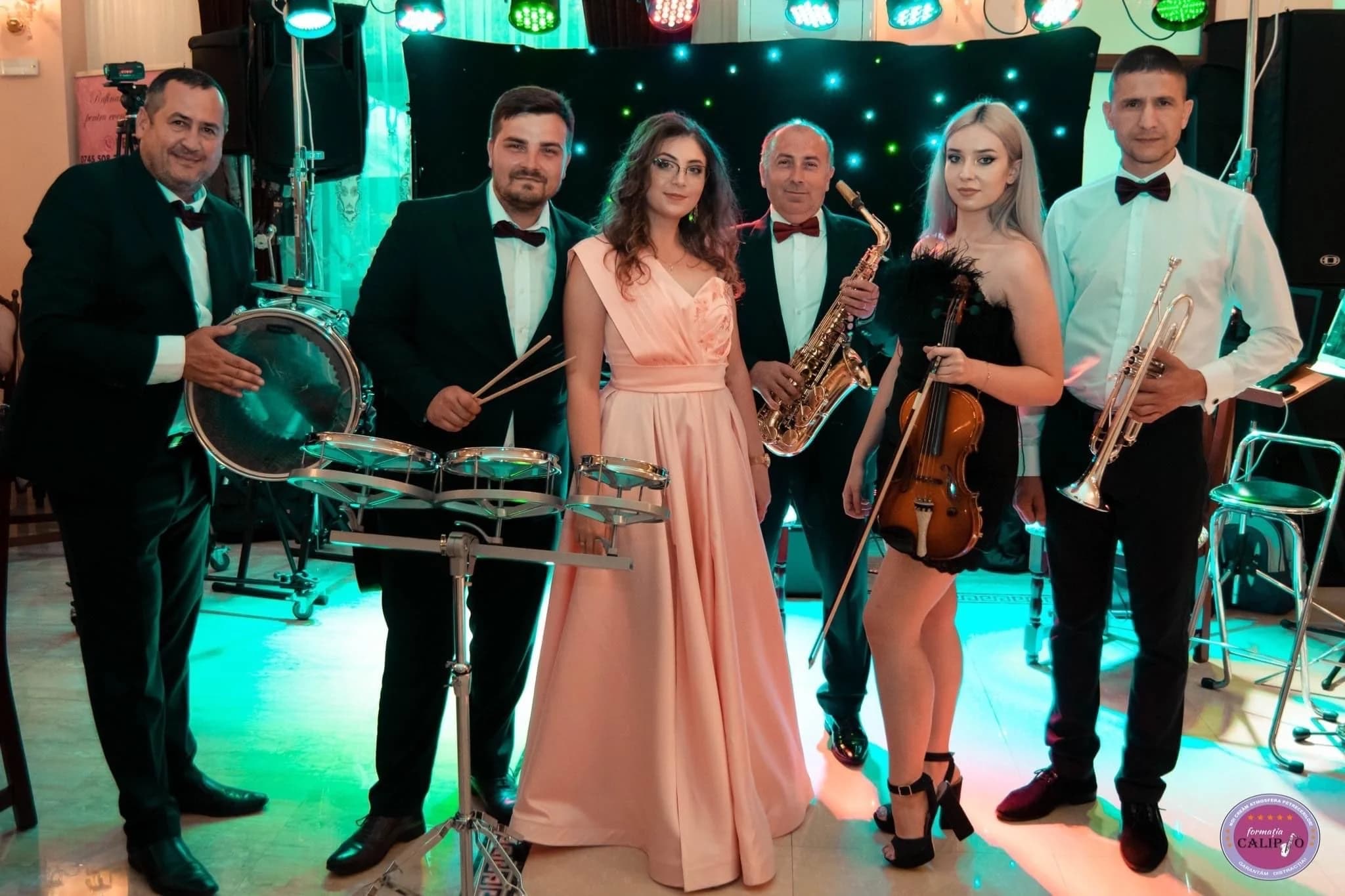 Formația Calipso  - fundal furnizor