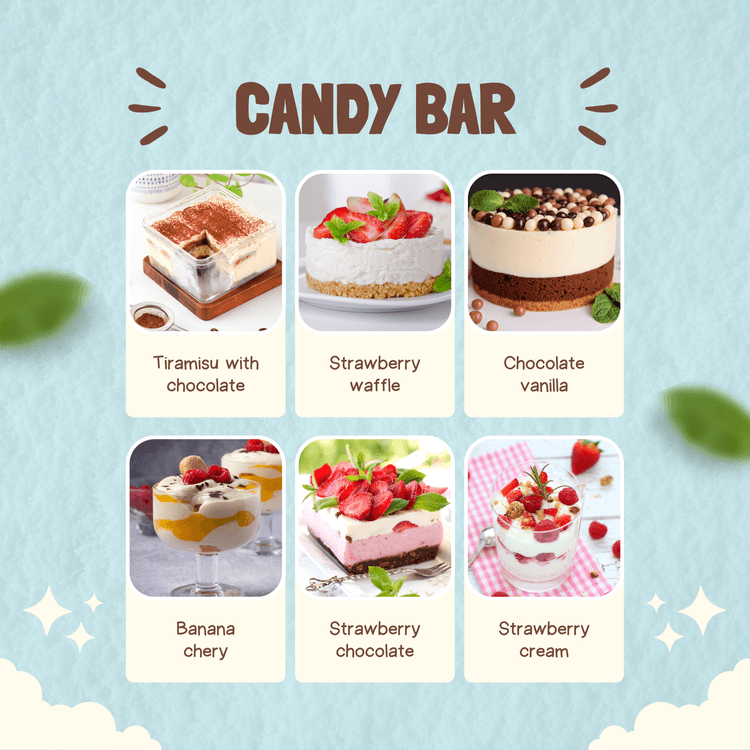 Descoperă magia candy bar-ului!